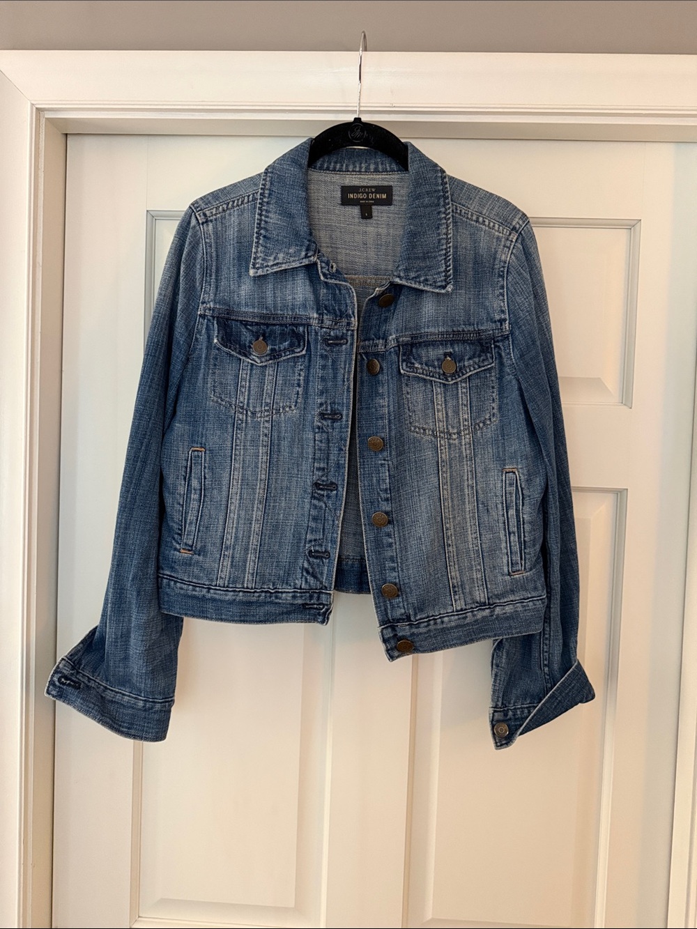 J.Crew Indigo Denim Women's Light Blue Denim Jacket